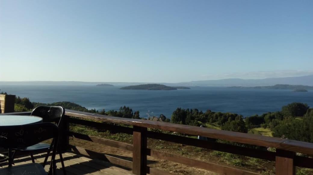 Cabanas Mirador Población Lago Ranco Exteriér fotografie