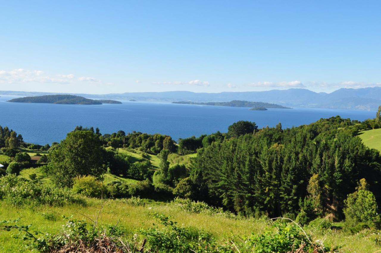 Cabanas Mirador Población Lago Ranco Exteriér fotografie